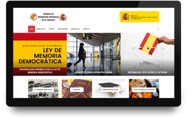 sitio web cre